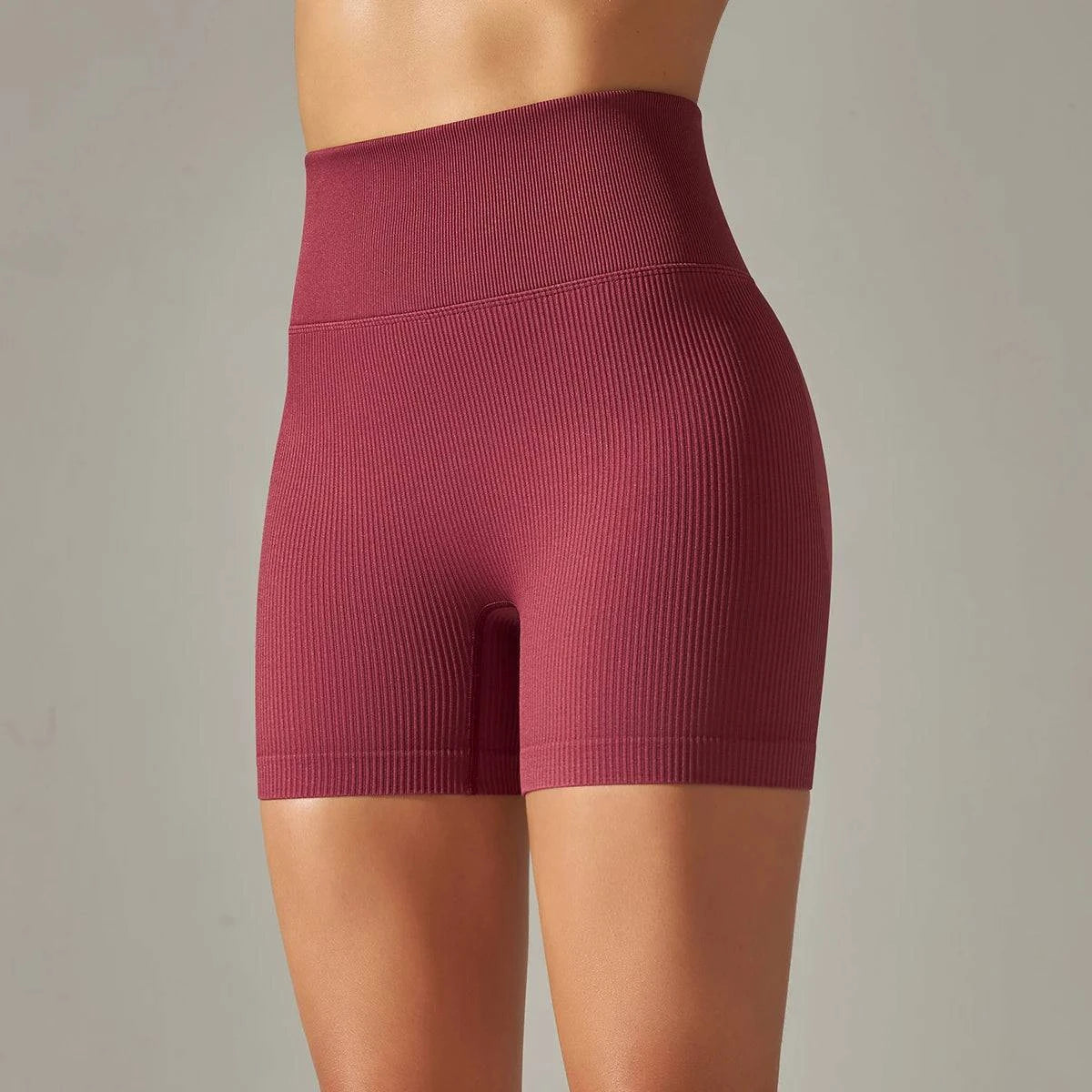 Woven Seamless Shorts - fitness store